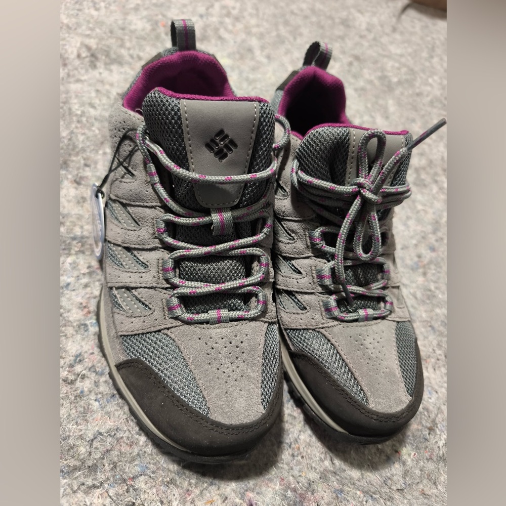 NWT - Brand New Columbia Women's Gray and Black Athletic Shoes - Picture 2 of 3
